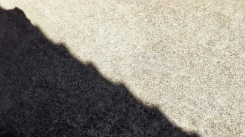 Cement floor Shadow pattern, with light and shadow. Stock Photos