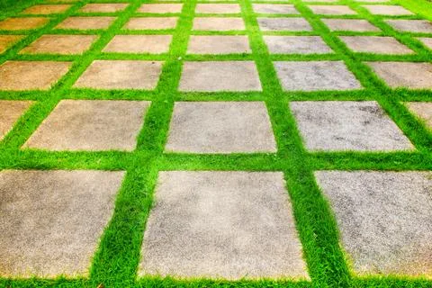 Cement footpath texture. Stock Photos