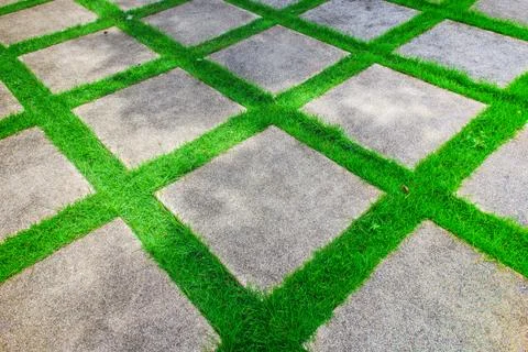 Cement footpath texture. Stock Photos