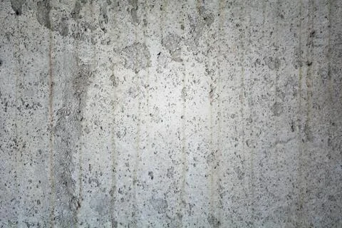 Cement foundation wall texture - grey cracks, grungy background Stock Photos