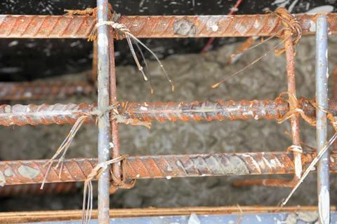 Cement for home builder Stock Photos