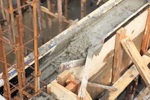 Cement for home builder Stock Photos