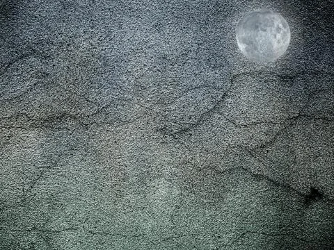 Cement landscape abstraction Stock Illustration