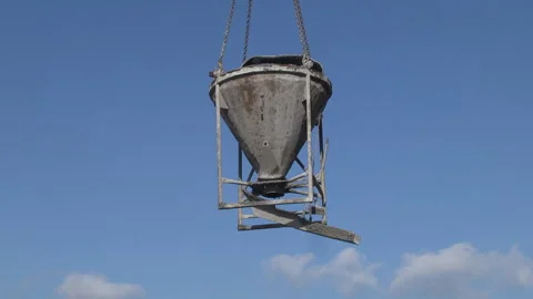 Cement loading tank Stock Footage 125639960