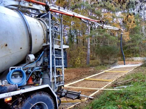 Cement Lorry Stock Photos