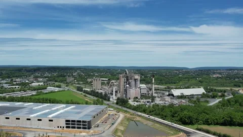 Cement mill Stock Footage 197466972