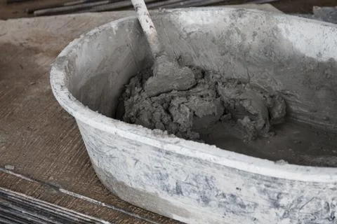 Cement mix Stock Photos