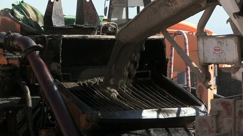 Cement mixer Stock Footage 97928002