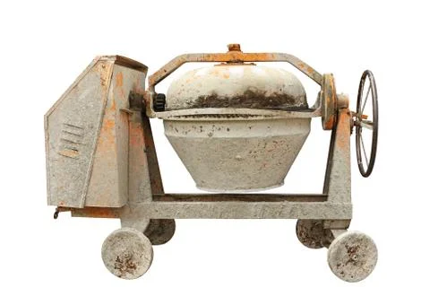 Cement mixer machine Stock Photos