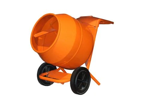 Cement Mixer. Stock Photos