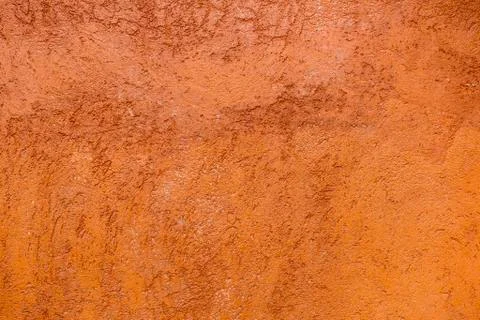 Cement orange background Stock Photos