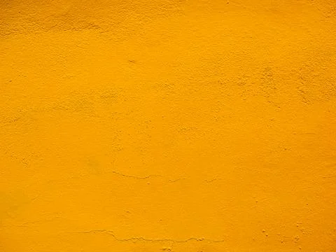 Cement Orange Background Texture Wall Yellow Color Paint Abstract Patten 写真素材