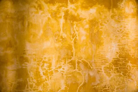 Cement orange wall Stock Photos