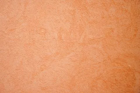 Cement orange wall , texture background Stock Photos
