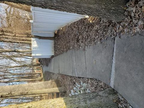 Cement pathway Stockfoto's