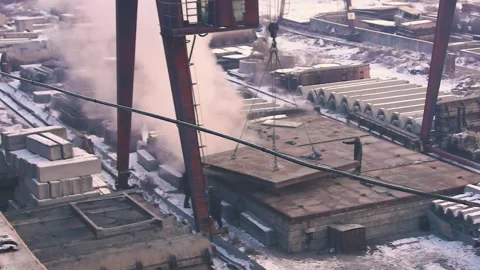 Cement plant. Stock Footage 230407813