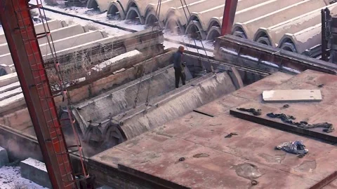 Cement plant. Stock Footage 230407931