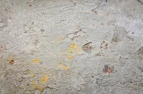 Cement on rusty metal for background Stock Photos