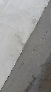Cement-sand plaster. Plastered surface. Texture of cement surface Foto stock