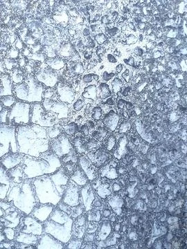 The cement surface is stained Stock Photos