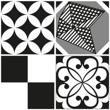 Cement tile background Stock Illustration