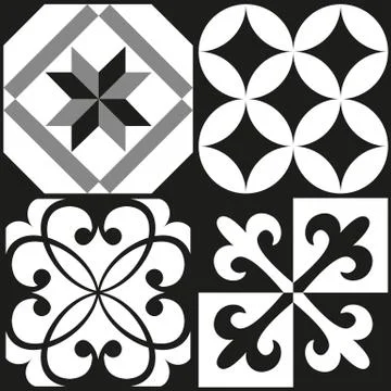 Cement tile background Stock Illustration