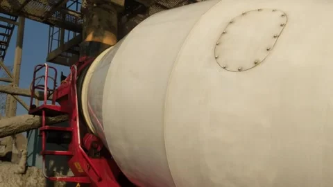 Cement truck Stock Footage 282242319