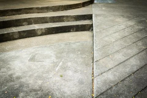 Cement walk texture Stock Photos