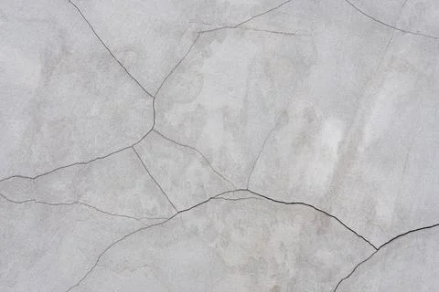 Cement wall cracks texture background Stock Photos