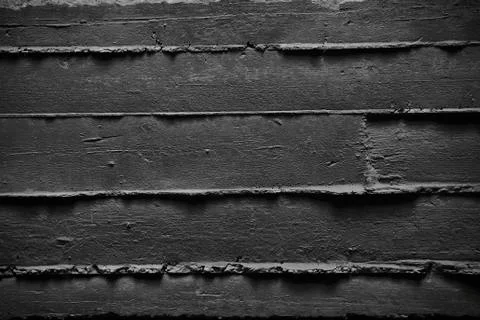 Cement wall with lines texture in monochrome. Stock Photos