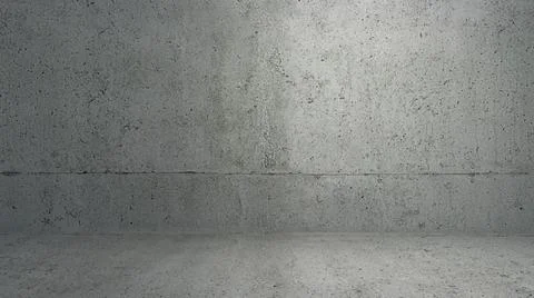 Cement Wall Pattern - Grunge Textured Background Stock Illustration