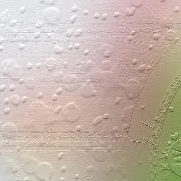 Cement wall with a relief pattern. Stock Photos