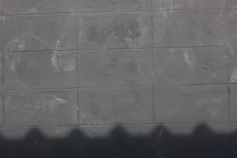 Cement wall textured shadow Stock Photos