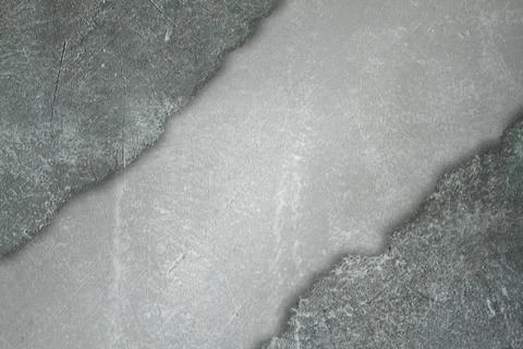 The cement wall was torn like a sheet of paper Stock Illustration
