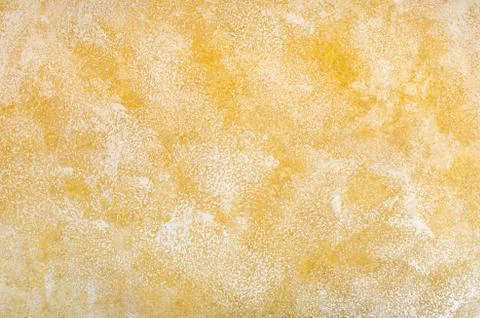 Cement yellow wall Stock Photos