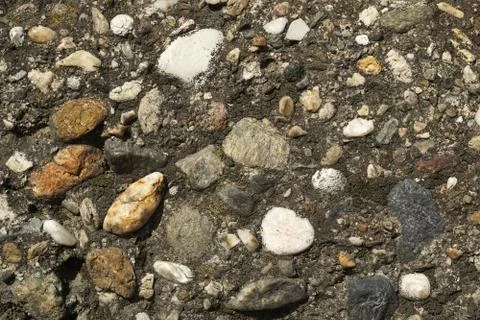 Cemented stones background Foto stock