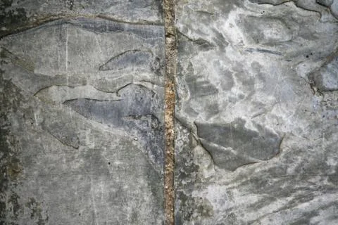 Cemented wall Foto stock