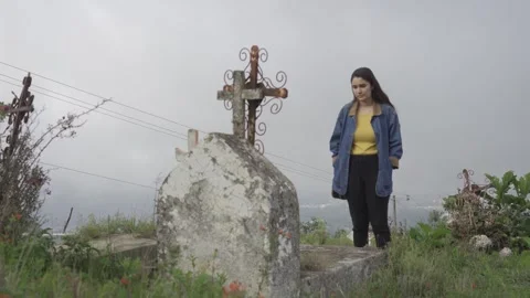 Cementerio en México Stock Footage 248184234