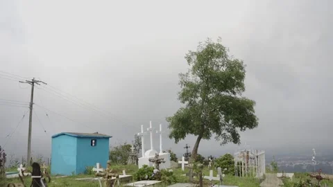 Cementerio en mx 2 库存影片 248184408