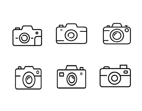 CEMERA icon set Stock Illustration