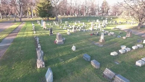 Cemetary 1 Stock-Footage 115555023