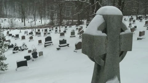 Cemetery 02 Stock Footage 1015049
