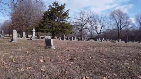 Cemetery 03 Video stock 231915710