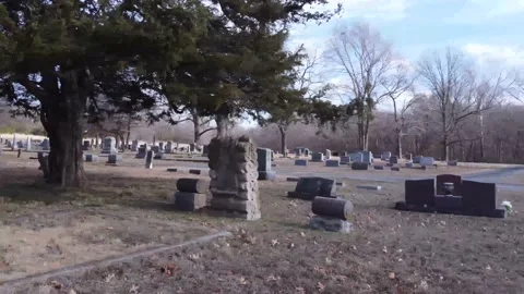 Cemetery 05 Video stock 231915752