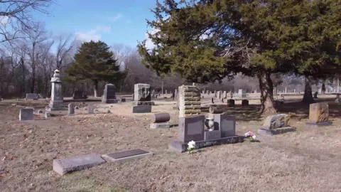 Cemetery 06 Video stock 231915753