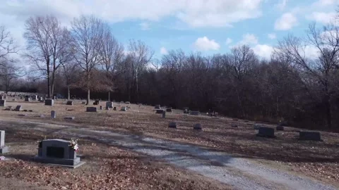 Cemetery 07 Video stock 231915787