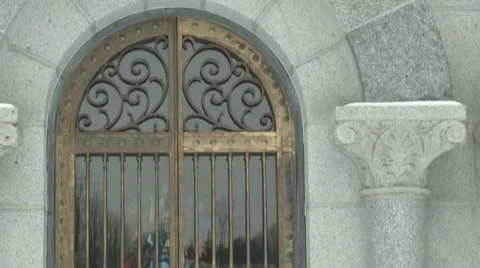 Cemetery 08 Stock Footage
