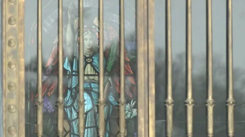 Cemetery 09 Stock Footage