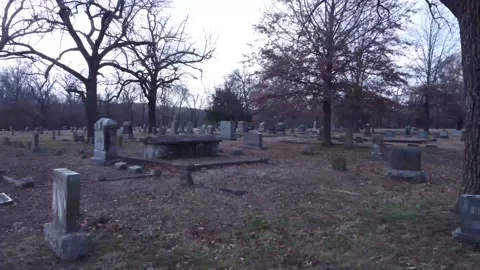 Cemetery 11 Video stock 231915827