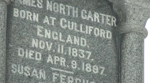 Cemetery 22 Stock Footage 1036734